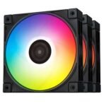 Fan Cooler Deepcool FC120 ARGB Negro 3 en 1