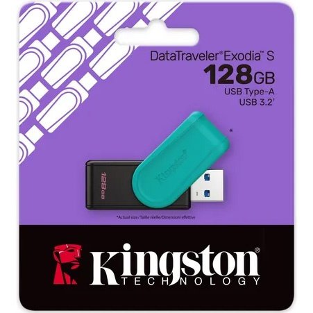 f7cb73fc8e69556164b60853bc396135.jpg Pendrive Kingston Exodia S 128GB USB 3.2 - Imagen 1