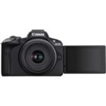 Camara Canon R50 Mirrorless lente 15-45mm