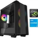 Equipo Gamer Core i5 12400F, 16GB, 500GB, RTX 3050 6GB