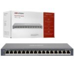Switch PoE Hikvision 16 puertos gigabit 110W - Imagen 2
