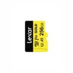 Memoria microSDXC Lexar Pro 256GB Gold UHS-II