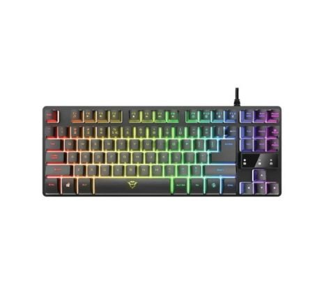 167593.jpg TRUST 25888 TECLADO THADO GAMING GXT833 ILUMINADO TKL ESP - Imagen 1