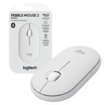 Mouse Logitech M350S Pebble 2 bluetooth blanco