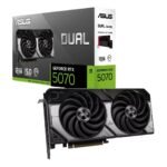 Tarjeta ASUS Dual Geforce RTX5070 12GB GDDR7 8K UHD