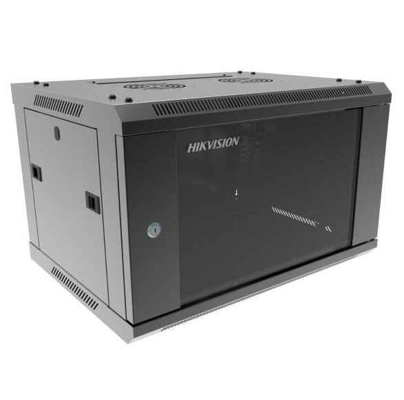 340f58f4667f39645ece4cb12ae990d7.jpg Rack Hikvision 6U para pared - Imagen 1