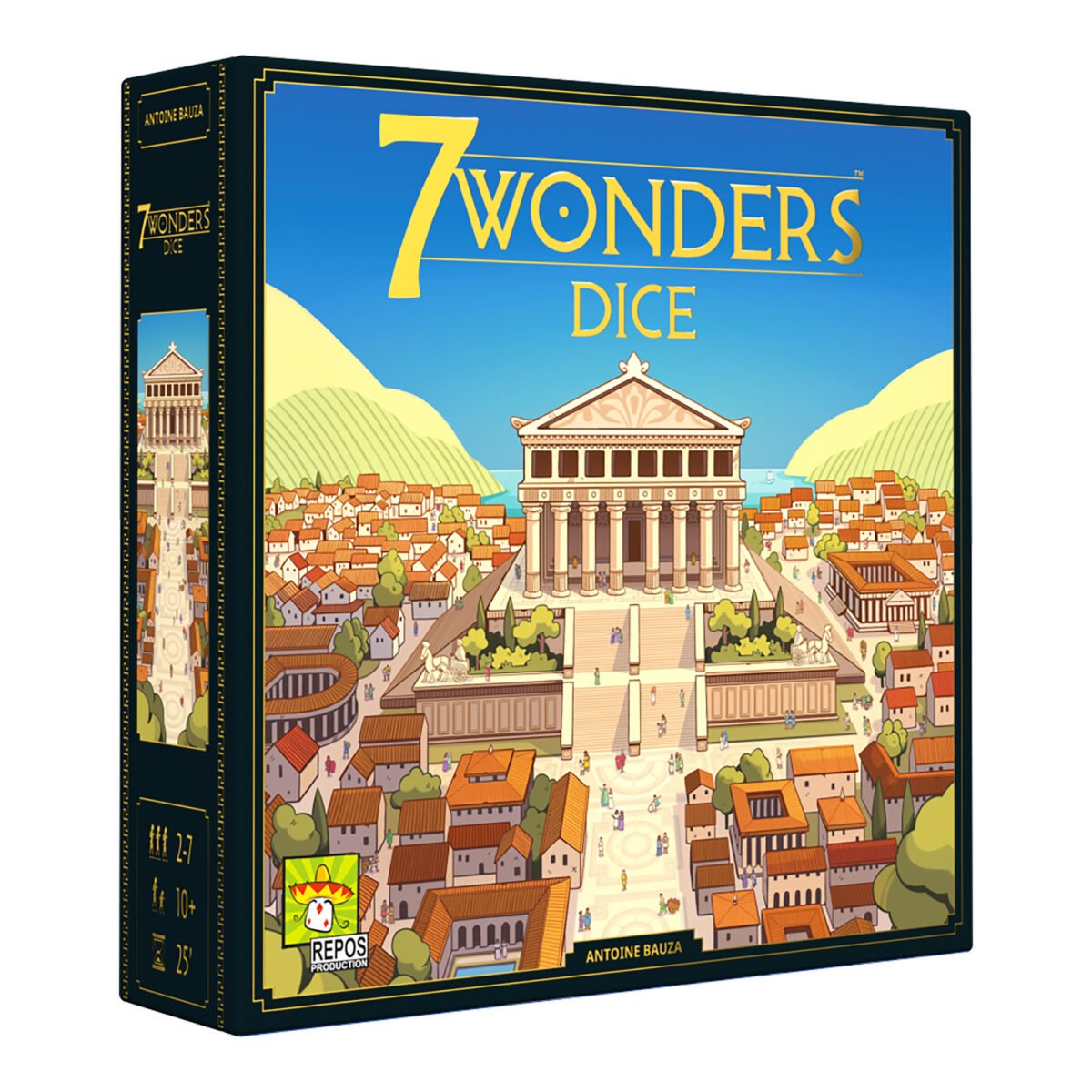 Juego De Mesa Repos Production 7 Wonders Dice +10 - Imagen 2