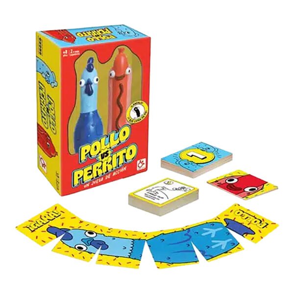 Juego De Mesa Big Potato Games Pollito Vs Salchicha +8