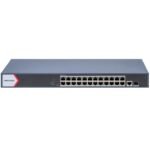 Switch PoE Hikvision 24 puertos gigabit 230w admin.
