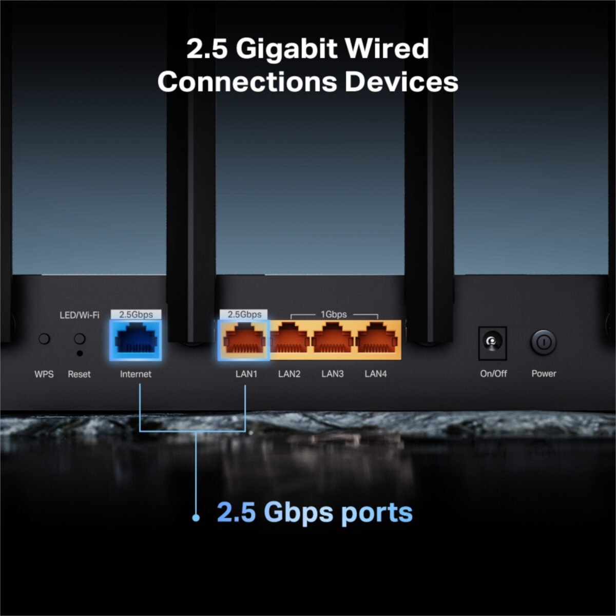 Router Inalámbrico Tp-Link Archer Be400 Doble Banda Wi-Fi 7 Be6500 - Imagen 2