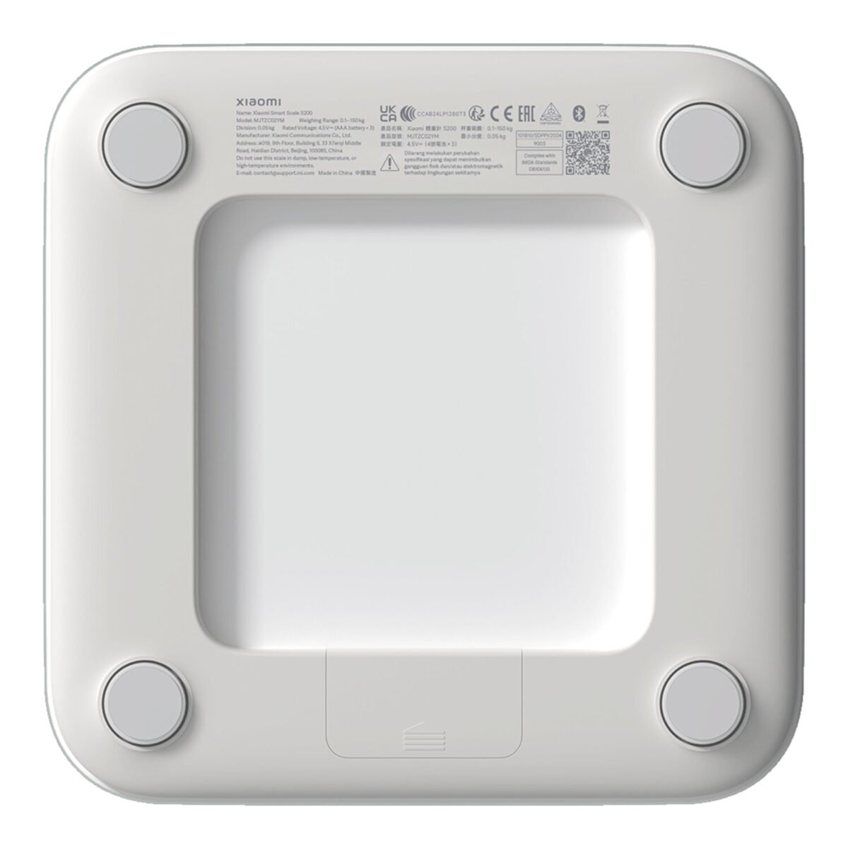 Balanza Inteligente Xiaomi Mi Smart Scale S200 150kg - Imagen 3