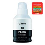 Botella De Tinta Canon Negro GI-10 Pgbk 170ml - Imagen 3
