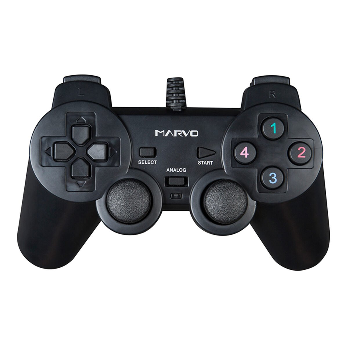 Gamepad Pc Marvo Ergonómico Analógico Vibración - Imagen 3