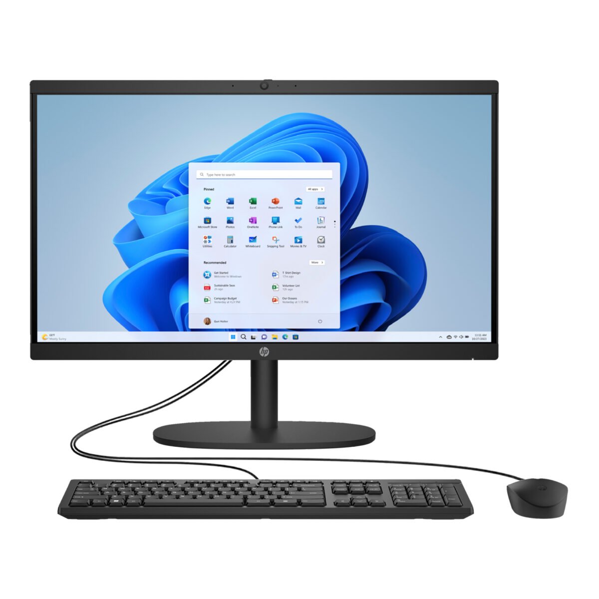 Equipo All In One HP 21,45'' Core I3 8gb 256gb Win11 - Imagen 6