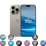 iPhone 15 Pro Max 6,7'' 5G 8gb 512gb Triple Cam 48mp - Imagen 5