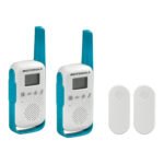 Radio 2 Vías Motorola T114 25km 22 Canales Pack x2 - Imagen 5