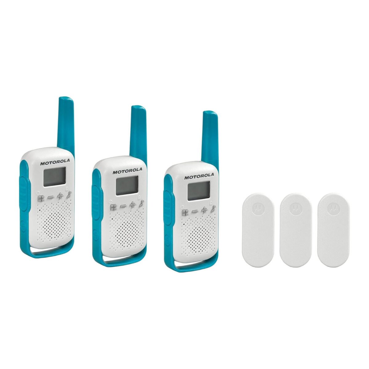 Radio 2 Vías Motorola T114 25km 22 Canales Pack x3 - Imagen 5