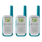 Radio 2 Vías Motorola T114 25km 22 Canales Pack x3 - Imagen 7