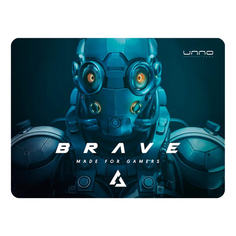 Mouse Pad Unno MP6051 — Mouse Pad Gaming Unno Brave Mp6051 Antideslizante 320x240mm
