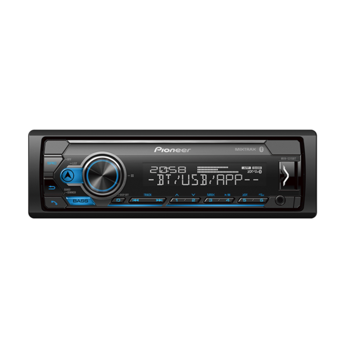 Radio Para Auto Pioneer Mvh-s325bt 200w Bt - Imagen 2