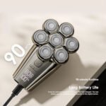 Afeitadora Inalámbrica Oraimo 7D 360° 7 Cabezales Intercambiables - Imagen 4