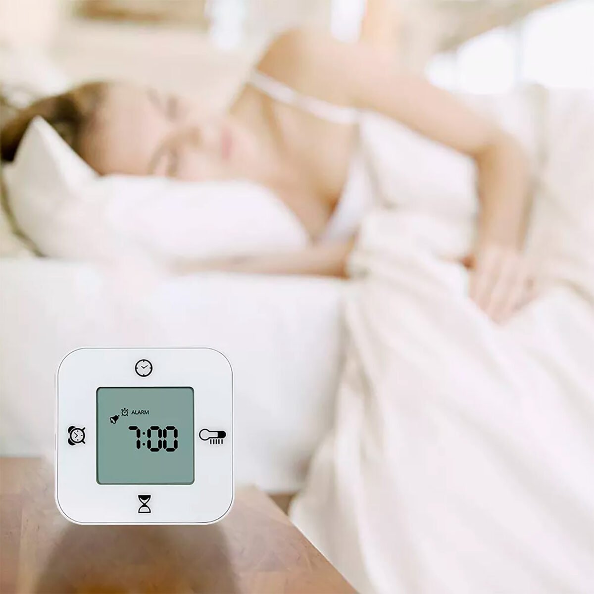 Reloj Despertador Digital 4 en 1 Multifuncional - Imagen 2