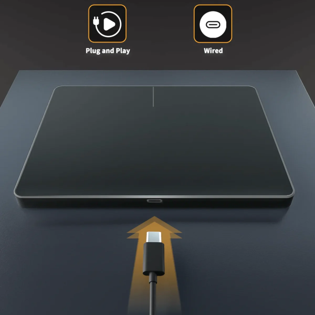 Trackpad Cableado Para Windows ProtoArc T1 - Imagen 4