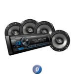 Radio Para Auto + 4 Parlantes Pioneer Ts-3266bt 200w Bt - Imagen 9