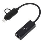 Adaptador Usb C / Usb A - Ethernet Unno Ad3007bk - Imagen 3
