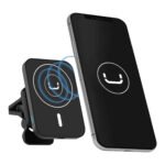 Soporte Cargador De Auto Para Smarthpone Unno Ch3013bk 360° - Imagen 4