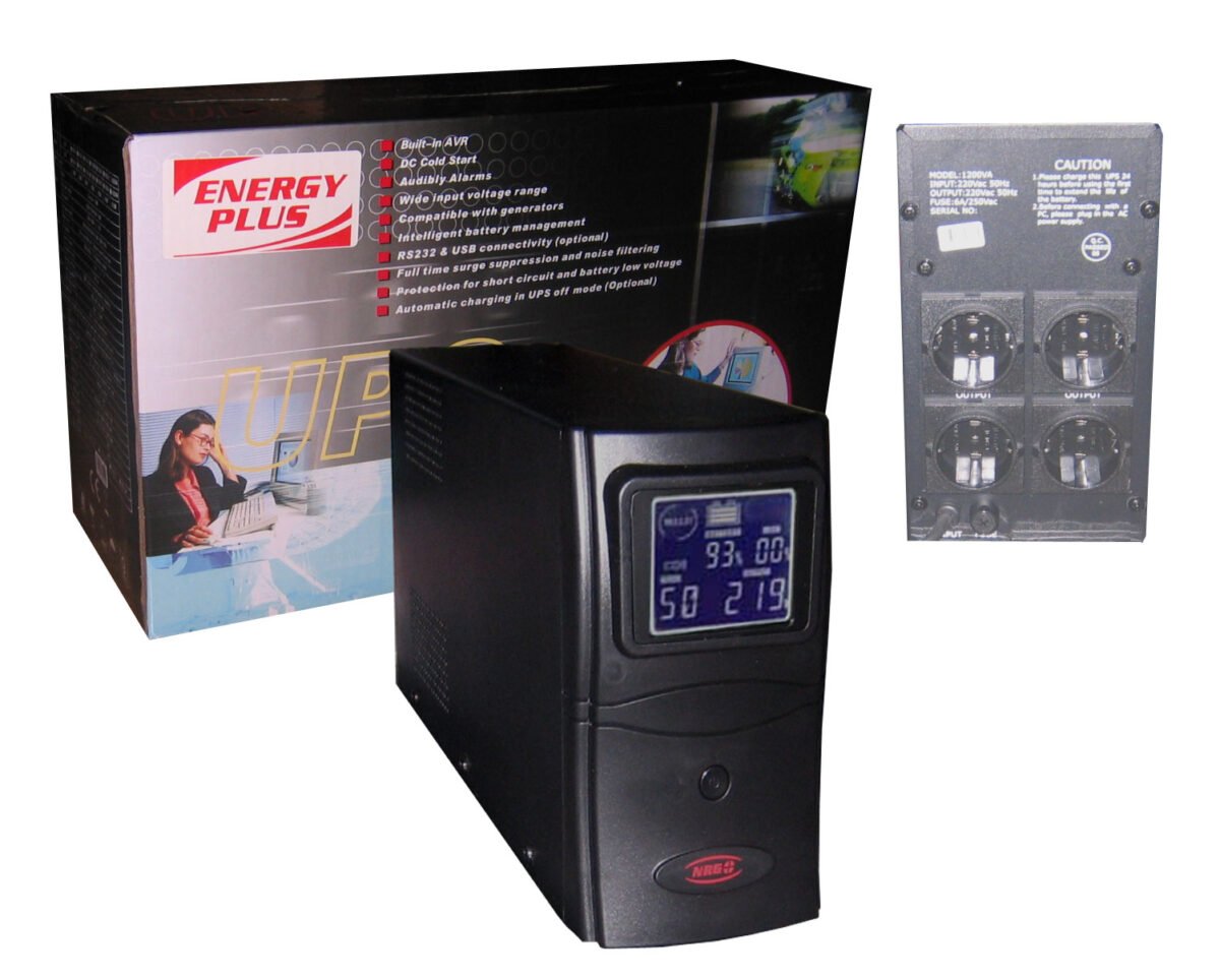 UPS NRG+ 2000va / 1200w con pantalla LCD - Imagen 5