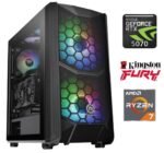 Equipo Gamer Ryzen 7 9800X3D, 32GB, 1TB NVMe, RTX 5070 12GB - Imagen 3