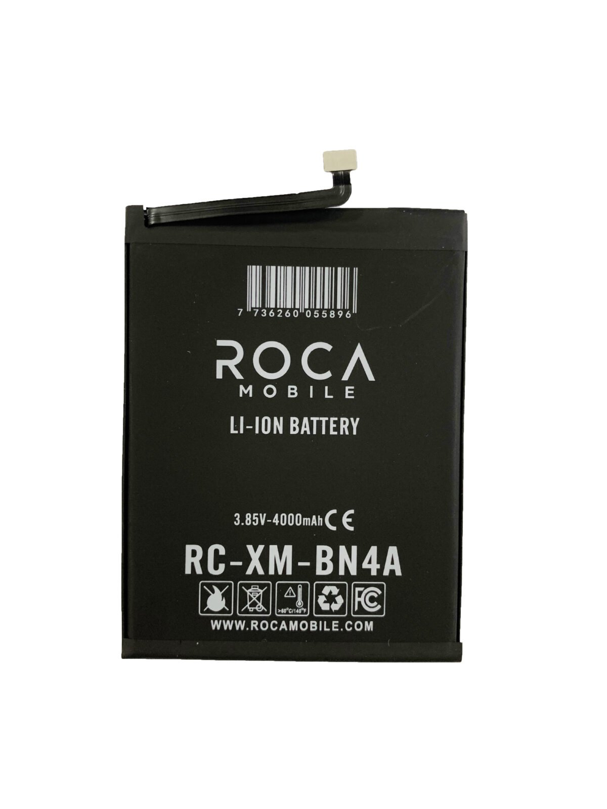 Batería Roca para Xiaomi Redmi Note 7   4000mAh (BN4A) - Imagen 5