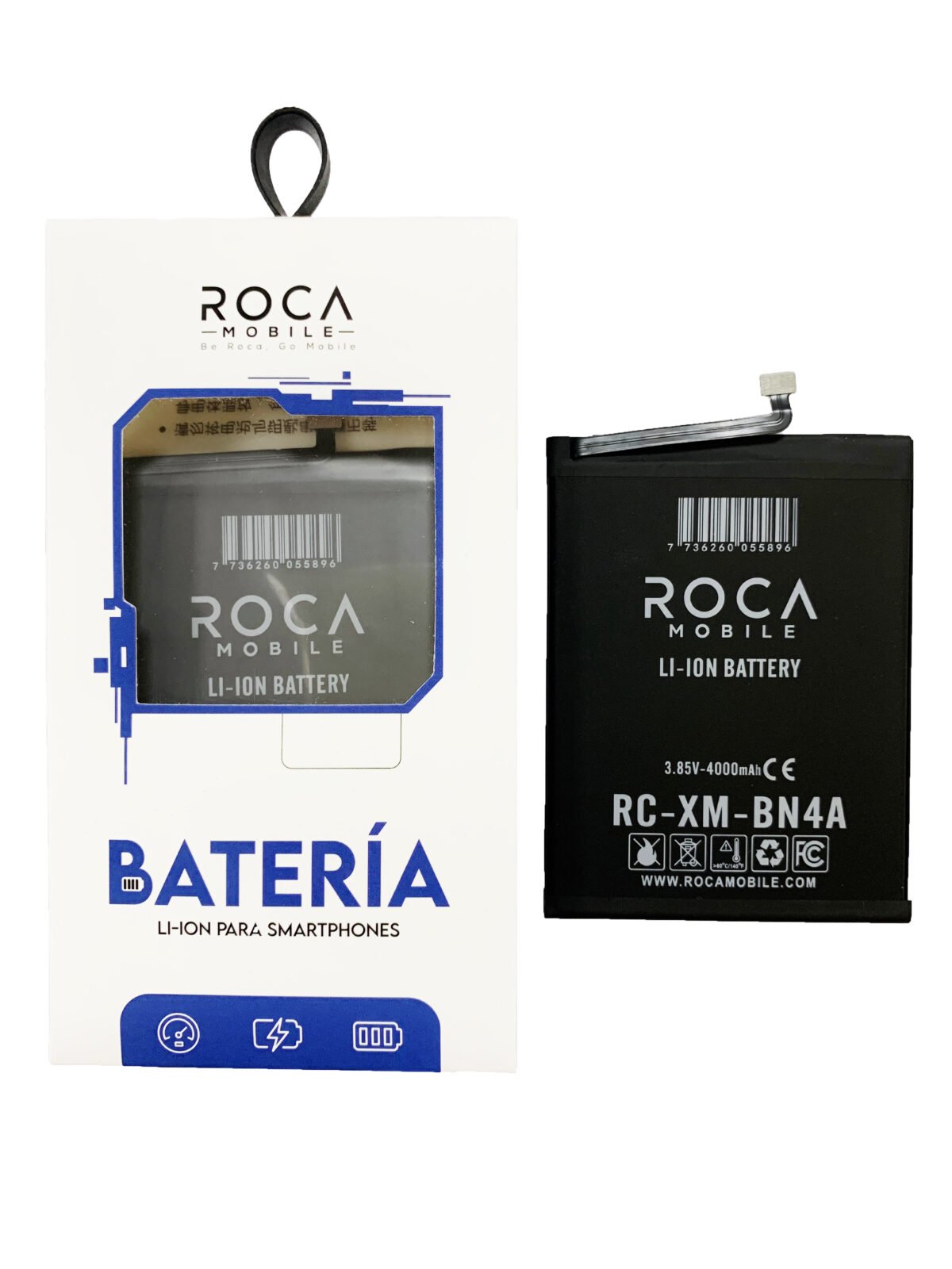 Batería Roca para Xiaomi Redmi Note 7   4000mAh (BN4A) - Imagen 6