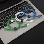 Cable de Datos ROCA   VIT  USB A a USB C  100cm  2.4A  Verde  721126 - Imagen 2