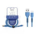 Cable de Datos ROCA   VIT  USB a micro USB  100cm  2.4A  Azul  721102 - Imagen 4