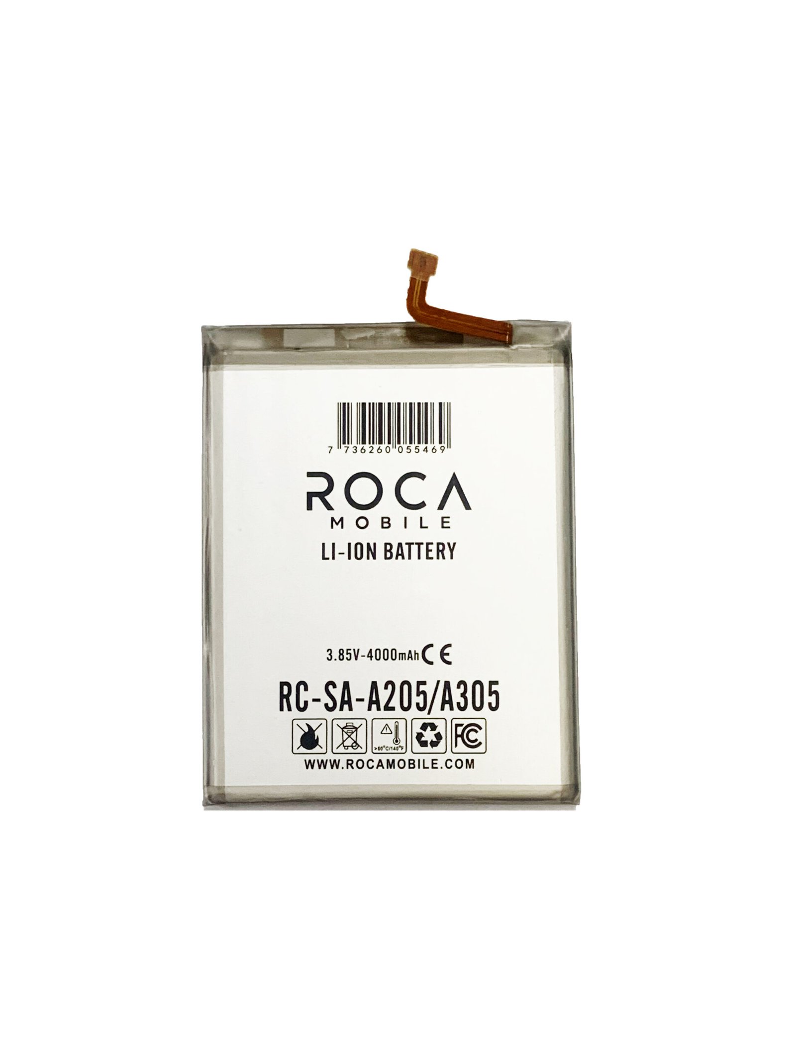 dlimgs.php_-135.jpg Batería Roca para Samsung A205/A305/A505 (4000mAh) (EB-BA505ABU) - Imagen 1