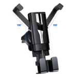 Soporte Vehicular   Free gravity / Retáctil / ZJ058 / Negro  USAMS - Imagen 3