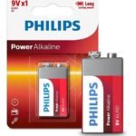 Batería Alcalina Philips 9V 6LR61P1B/97 (x 1 unidad)