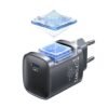 Cargador de Pared T66   45W  USB C/PD  CC323  Gris  USAMS