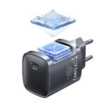 Cargador de Pared T66   45W  USB C/PD  CC323  Gris  USAMS - Imagen 2