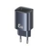 Cargador de Pared T66   45W  USB C/PD  CC323  Gris  USAMS