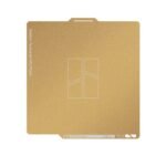 Cama PEI dual con Textura para X1  P1 y A1   Dorado  Bambu Lab