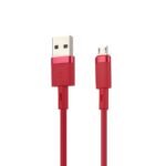 Cable de Datos ROCA   VITACOR  USB a Micro USB  TPE/2.1A/100cm  Rojo