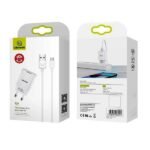 Cargador USB   1 USB  2.1A  Cable microUSB  T21  USAMS