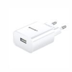 Cargador de Pared USB T18   1 USB  2.1A  Sin cable CC075  USAMS