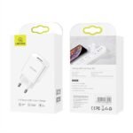 Cargador de Pared USB T18   1 USB  2.1A  Sin cable CC075  USAMS - Imagen 2