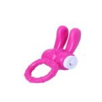 Anillo Vibrador Conejo Estimulador Clítoris YS-BE037   Fucsia Adultos - Imagen 2