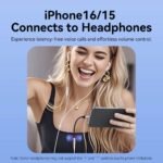 Adaptador de Audio USB-C a 3.5mm   Macho/Jack / Adaptador DAC / 0.1M / Gris  BIDHA  Vention - Imagen 4