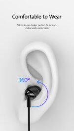 Manos Libres Stereo 3.5mm EP-39   1.2M / Blanco  USAMS - Imagen 3